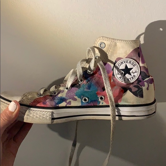 Converse floral girls sneaker - Picture 4 of 4